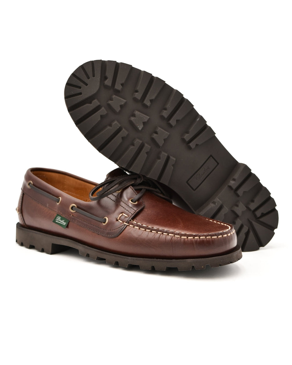 Paraboot Malo Lugged Boat Shoe in Ecorce